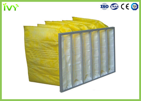 Taschen-Luftfilter-multi Taschen-mittlerer Filter-Filtrations-Grad des Staub-Kollektor-F8