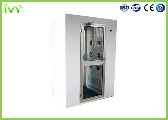 Selbst- Abfragungscleanroom-Luft-Dusche-20 - 25 M-/Ssprühwindgeschwindigkeit ISO9001 zugesichert